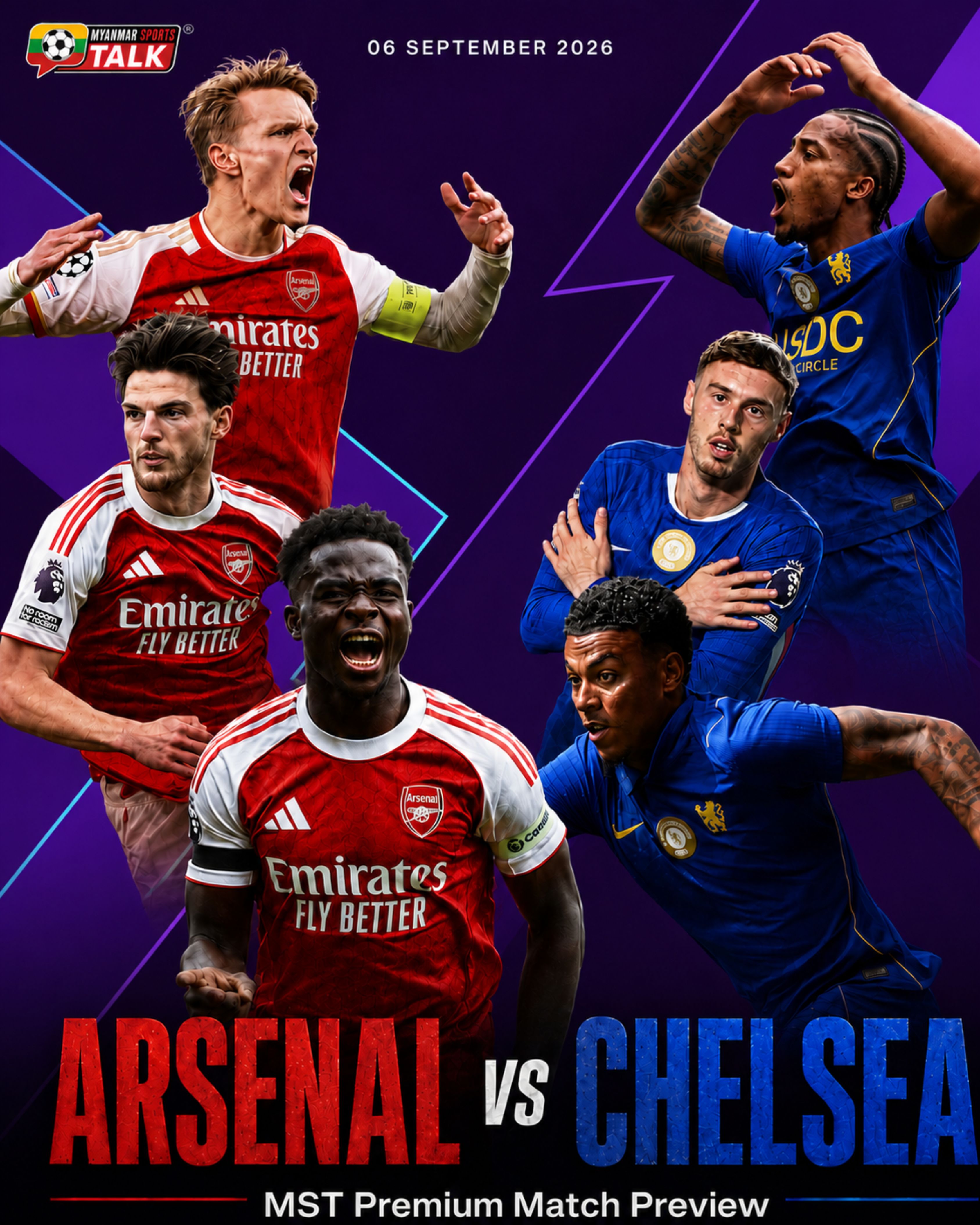 အာဆင်နယ် vs ချဲလ်ဆီး — MST Premium ပွဲကြိုသုံးသပ်ချက်